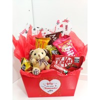  Dia dos Namorados, Mini Ursinho e Chocolates